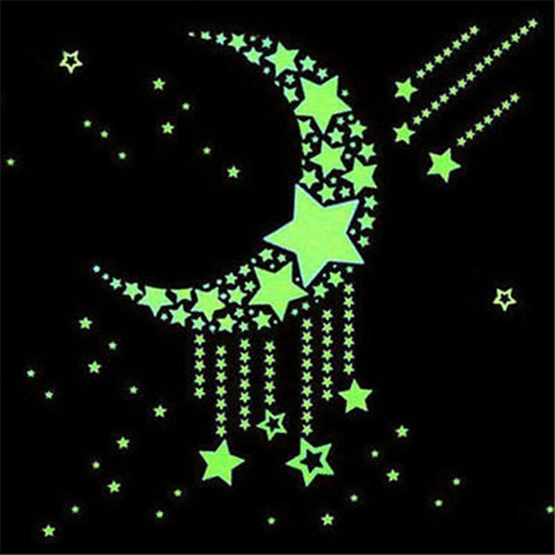 * 100 pcs. 3D Glow In The Dark Stars