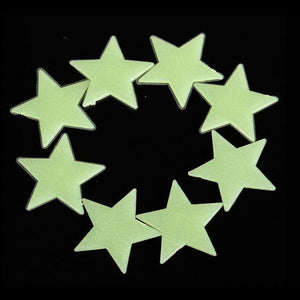 * 100 pcs. 3D Glow In The Dark Stars