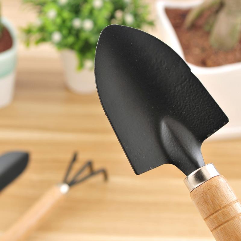 Mini garden plant steel tool set: Shovel Spade Knife