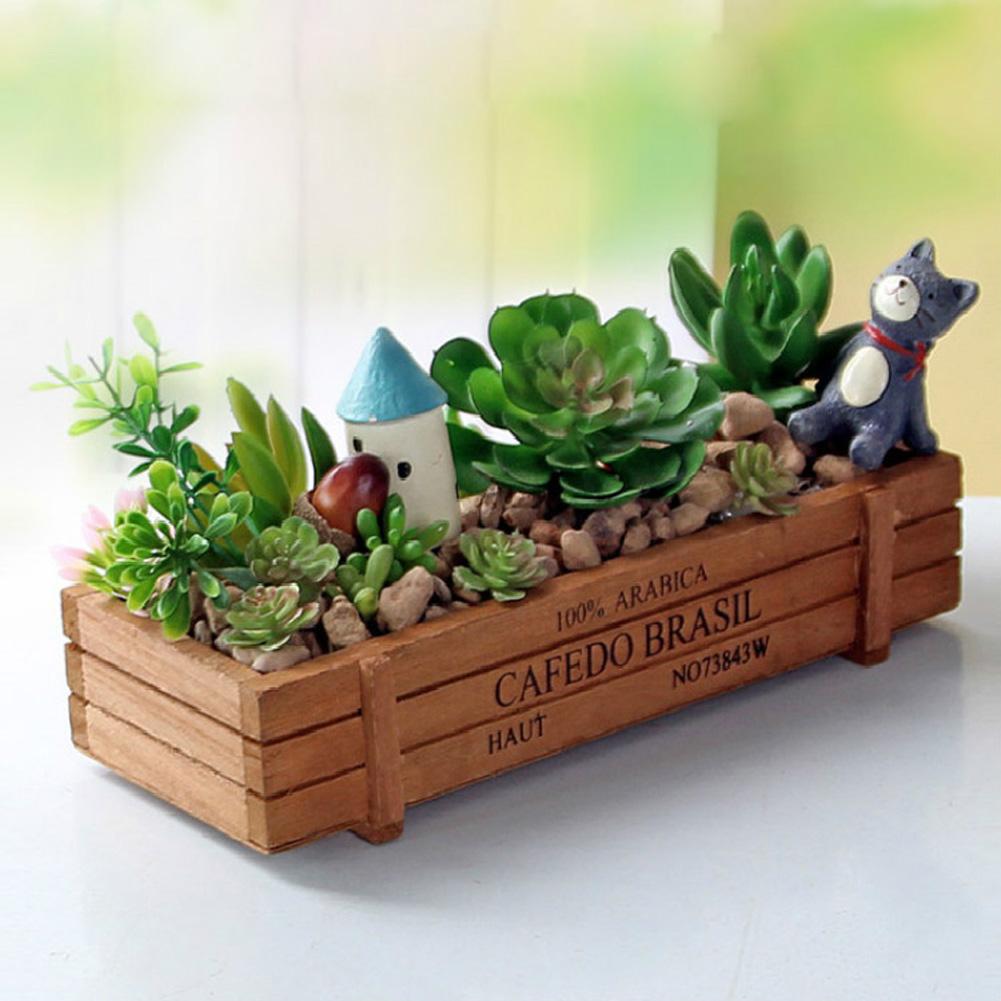 Wooden Plant Seeds Box