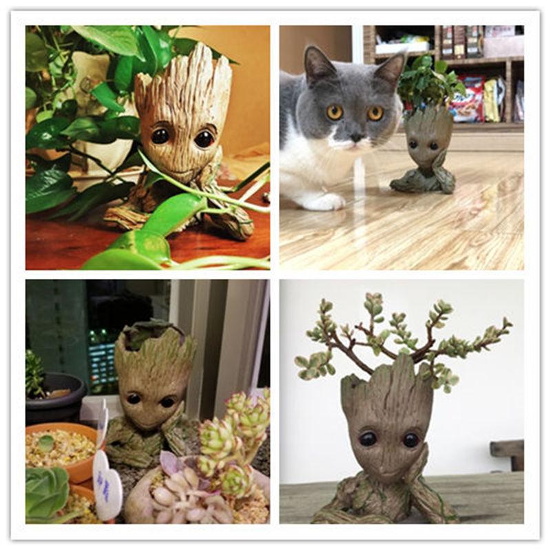 Guardians of The Galaxy Baby Groot Handmade With Flowerpot