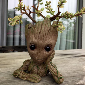 Guardians of The Galaxy Baby Groot Handmade With Flowerpot